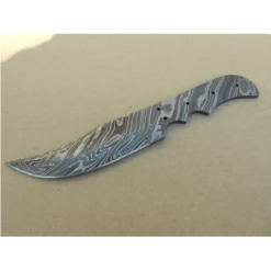 Lame A Customiser Skinner Damas 256 Couches Couteau De Chasse BL123 -France Des Couteaux Soldes 2024 lame a customiser skinner damas 256 couches couteau de chasse bl123 livraison gratuite 3