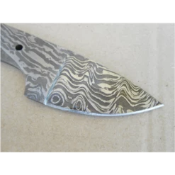 Lame A Customiser Skinner Damas 256 Couches Couteau De Chasse BL124