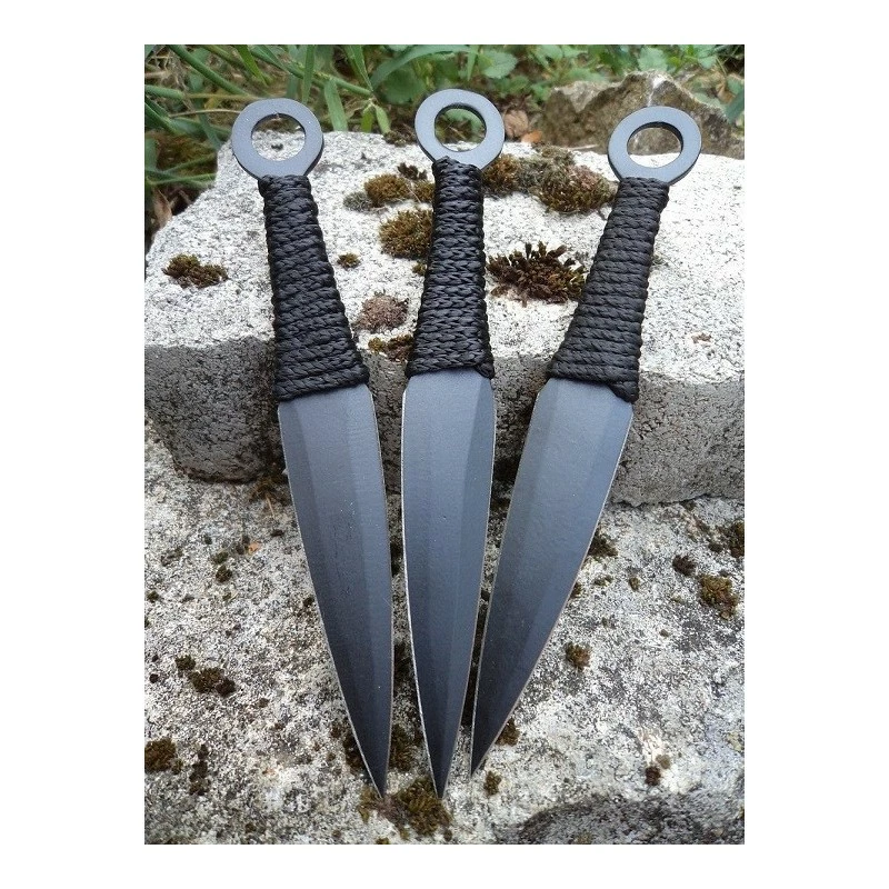 Lot De 12 Couteaux De Lancer De Ninja Kunai Throwning PA3335 1 Lot De 12 Couteaux De Lancer De Ninja Kunai Throwning PA3335