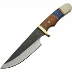 Lot De 2 Couteau Bushcraft Whitetail Hunter Lame Acier Carbone 1055 Manche Résine/Bois Etui Cuir PA203438 -France Des Couteaux Soldes 2024 lot de 2 couteau bushcraft whitetail hunter lame acier carbone 1055 manche resinebois etui cuir pa203438 livraison gratuite 2
