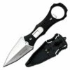 Lot De 2 Couteau Dague Tac Force Lame Spear Point Acier 3Cr13 Manche Abs Etui ABS TFFIX020BK