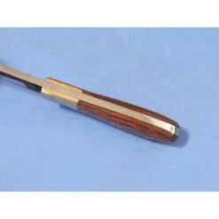 Lot De 2 Couteau Fabrication Artisanale Avec Une Lime Manche Bois Etui Cuir SM0025