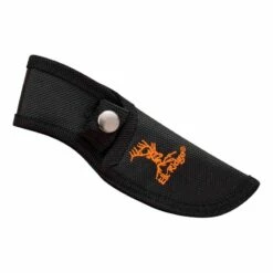 Lot De 2 Couteau Skinner Elk Ridge Lame Acier 3Cr13 Manche Bois Etui Cuir ER20027BR