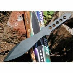 Lot De 2 COUTEAUX DE LANCER AVEC ETUI PA3102bk Throwing Knife 2 Couteaux De Lancer - LIVRAISON GRATUITE