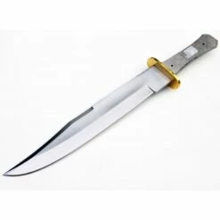 Lot De 2 Lames A Customiser Acier Inox Manche A Customiser Garde Laiton BL7717