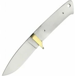 Lot De 2 Lames A Customiser Skinner Lame Acier Inox Garde En Laiton BL129