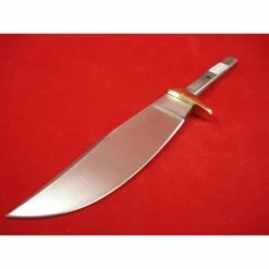 Lot De 2 Lames à Customiser Skinner Lame Acier Inox Garde Laiton BL010