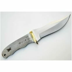 Lot De 3 Lames à Customiser Skinner Lame Acier Inox Garde Laiton BL073