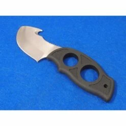 Lot De 3 Couteau A Dépecer Guthook Lame Acier Inox Manche Abs Etui Nylon CN211184