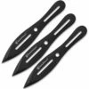 Lot De 3 Couteaux De Lancer Smith&Wesson Black Lame Acier 2Cr13 SWTK8BCP