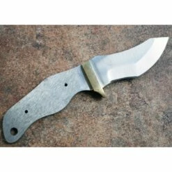 Lot De 3 Lames à Customiser Skinner Lame Acier Inox Garde Laiton BL086