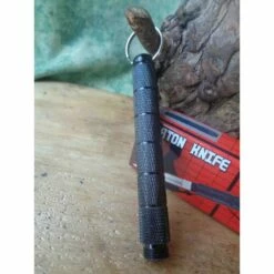 Lot De 5 Couteau Kubotan Self Défense Lame Acier Inox Manche Aluminium CN210473BK -France Des Couteaux Soldes 2024 lot de 5 couteau kubotan self defense lame acier inox manche aluminium cn210473bk livraison gratuite 2