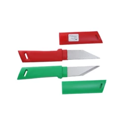 Lot De 5 Couteaux Kanetsune Kiridashi Acier 420J2 Manche Abs Made In Japan KB614