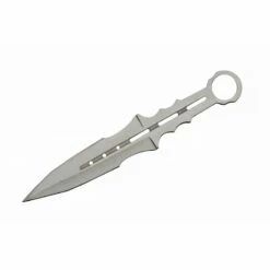 Lot De 6 Couteaux De Lancer De Cirque Lame Acier Inox Etui Nylon CN211555