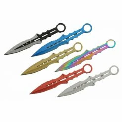 Lot De 6 Couteaux De Lancer De Cirque Lame Acier Inox Etui Nylon CN211555 -France Des Couteaux Soldes 2024 lot de 6 couteaux de lancer de cirque lame acier inox etui nylon cn211555 livraison gratuite 8