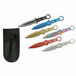 Lot De 6 Couteaux De Lancer De Cirque Lame Acier Inox Etui Nylon CN211555 -France Des Couteaux Soldes 2024 lot de 6 couteaux de lancer de cirque lame acier inox etui nylon cn211555 livraison gratuite 9