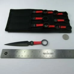 Lot De 9 Couteaux De Lancer De Ninja Perfect Point Throwing Lame Acier Etui Nylon M4504 -France Des Couteaux Soldes 2024 lot de 9 couteaux de lancer de ninja perfect point throwing lame acier etui nylon m4504 livraison gratuite 3