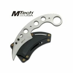 Lot De Couteaux 2 Karambit Mtech Acier 440 Etui Nylon MT664SL