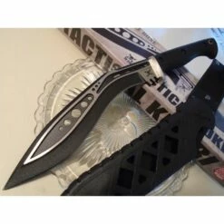 Machette Gurkha United Cutlery M48 Kukri Acier 2Cr13 Manche TPR Etui Fibre De Nylon UC3160