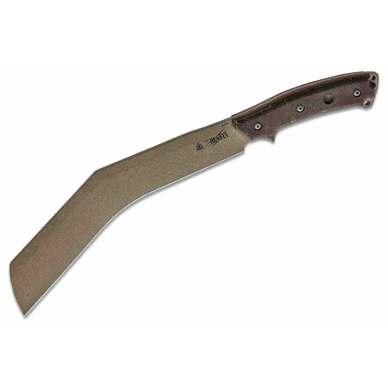 Machette Kukri TOPS Knives The Bestia Lame Acier Carbone 1095 Manche Micarta Etui Kydex USA TPTBST01 10 Machette Kukri TOPS Knives The Bestia Lame Acier Carbone 1095 Manche Micarta Etui Kydex USA TPTBST01 – Image 10