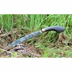 Machette My Parang Golok 115 Machete Carbone 5160 Manche Bois Etui Nylon Made In Malaysia MYPGLK115