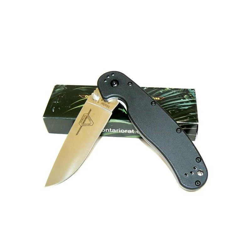 ONTARIO RAT 1 - Couteau Ontario Lame AUS-8 Cran D'arrêt ON8848 - LIVRAISON GRATUITE 1 ONTARIO RAT 1 - Couteau Ontario Lame AUS-8 Cran D'arrêt ON8848 - LIVRAISON GRATUITE