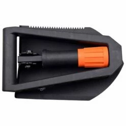 Pelle Tactical Elk Ridge TREK Shovel Lame Acier Carbone Manche Abs Etui Nylon ERE001OGN