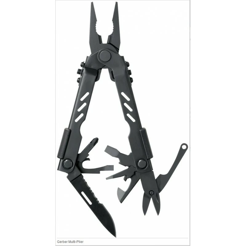Pince Gerber 400 Compact Sport Multi-Plier Military Acier Etui Nylon G5509 1 Pince Gerber 400 Compact Sport Multi-Plier Military Acier Etui Nylon G5509