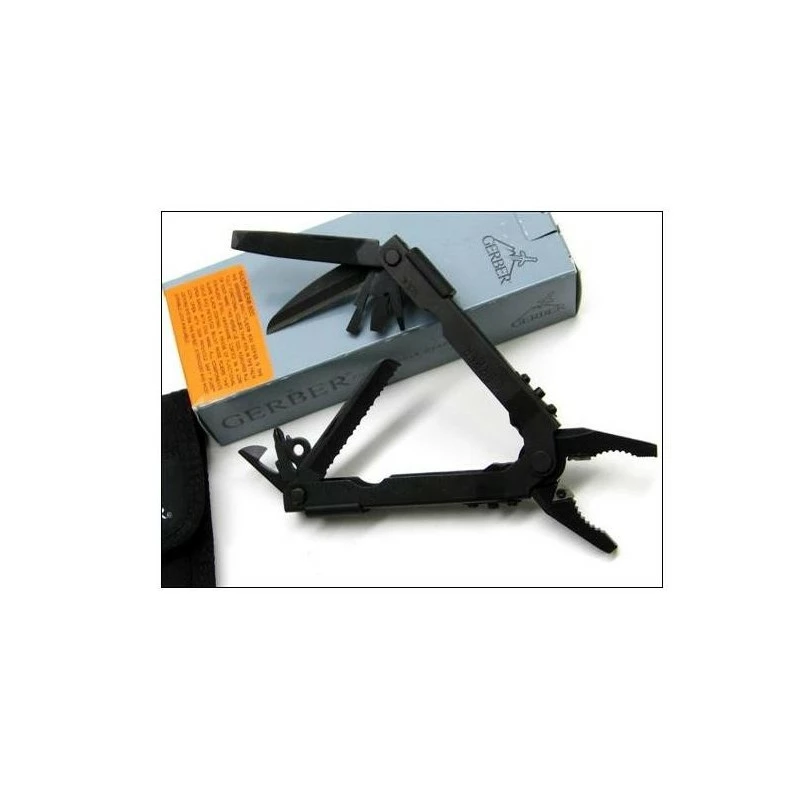 Pince Gerber Multi-Plier 600. Blunt Nose Black MULTI-TOOL 7520 Plier Gerber Made In USA G7520 2 Pince Gerber Multi-Plier 600. Blunt Nose Black MULTI-TOOL 7520 Plier Gerber Made In USA G7520 – Image 2