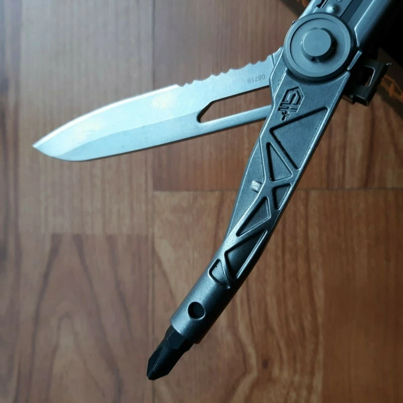 Pince Multifonctions Gerber Center Drive Plus Bit Etui Cuir Made USA G1417 7 Pince Multifonctions Gerber Center Drive Plus Bit Etui Cuir Made USA G1417 – Image 7