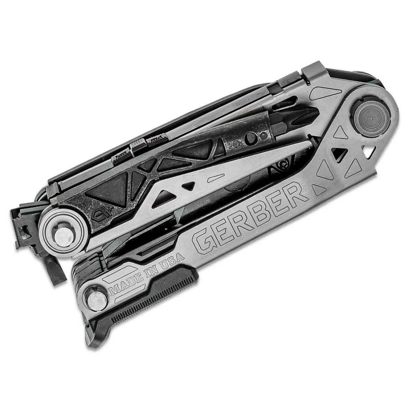 Pince Tenaille Gerber Center-Drive Multi-Tool Black Berry Pied De Biche Tournevis Etui Noir Made USA G1197 4 Pince Tenaille Gerber Center-Drive Multi-Tool Black Berry Pied De Biche Tournevis Etui Noir Made USA G1197 – Image 4
