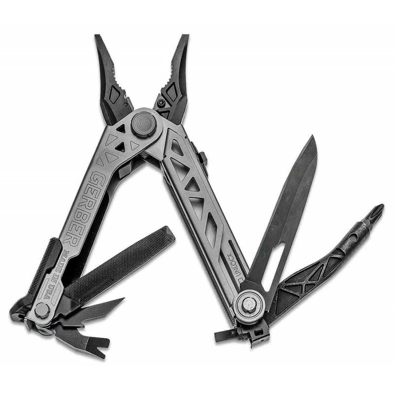 Pince Tenaille Gerber Center-Drive Multi-Tool Black Berry Pied De Biche Tournevis Etui Noir Made USA G1197 9 Pince Tenaille Gerber Center-Drive Multi-Tool Black Berry Pied De Biche Tournevis Etui Noir Made USA G1197 – Image 9