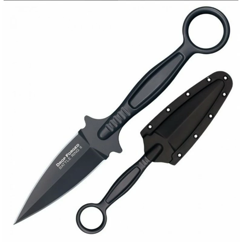 Poignard Cold Steel Drop Forged Battle Ring 2 Lame Acier 52100 Etui Secure-Ex CS36MF 1 Poignard Cold Steel Drop Forged Battle Ring 2 Lame Acier 52100 Etui Secure-Ex CS36MF