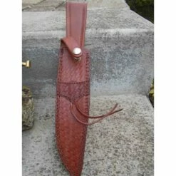 Poignard Couteau American Hunter Lame Acier Carbone Manche Bois Façon Médiéval Etui Cuir AH024 -France Des Couteaux Soldes 2024 poignard couteau american hunter lame acier carbone manche bois facon medieval etui cuir ah024 livraison gratuite 3