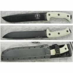 Rat Cutlery Esee Junglas Couteau De Survie Junglas Acier Carbone 1095 Esee Made In USA ESJUNGLAS