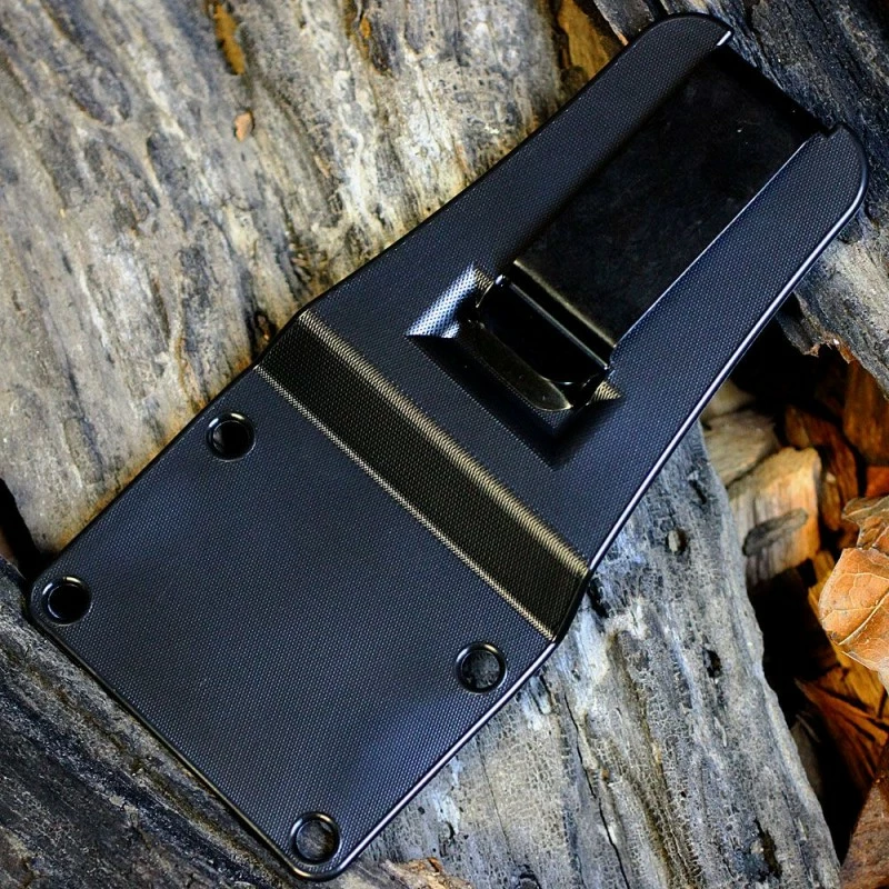 RC5PBK Couteau Esee Model 5 Survival Escape Evasion Carbone 1095 Plain Manche Micarta Etui Kydex Made USA 2 RC5PBK Couteau Esee Model 5 Survival Escape Evasion Carbone 1095 Plain Manche Micarta Etui Kydex Made USA – Image 2