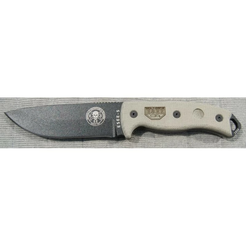 RAT Cutlery RC-5 Tactical Knife Esee Knives Model 5 COUTEAU DE COMBAT ES5PKOBK - COUTEAU ESEE MADE IN USA - LIVRAISON GRATUITE 1 RAT Cutlery RC-5 Tactical Knife Esee Knives Model 5 COUTEAU DE COMBAT ES5PKOBK - COUTEAU ESEE MADE IN USA - LIVRAISON GRATUITE
