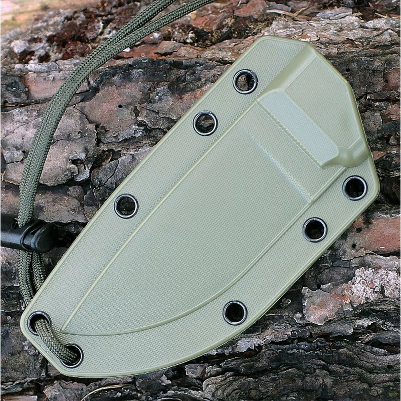 RC3PDT Couteau De Survie Esee Model 3 Standard Edge Desert Tan Acier 1095 Etui Kydex Made In USA 4 RC3PDT Couteau De Survie Esee Model 3 Standard Edge Desert Tan Acier 1095 Etui Kydex Made In USA – Image 4