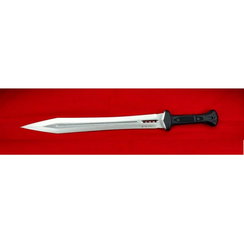 Sabre Glaive United Cutlery Honshu Gladiator Sword Lame Acier 7Cr13 Manche TPR Etui Cuir UC3431 2 Sabre Glaive United Cutlery Honshu Gladiator Sword Lame Acier 7Cr13 Manche TPR Etui Cuir UC3431 – Image 2