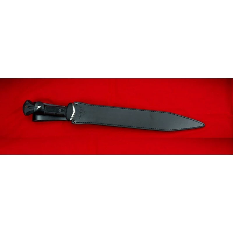 Sabre Glaive United Cutlery Honshu Gladiator Sword Lame Acier 7Cr13 Manche TPR Etui Cuir UC3431 6 Sabre Glaive United Cutlery Honshu Gladiator Sword Lame Acier 7Cr13 Manche TPR Etui Cuir UC3431 – Image 6