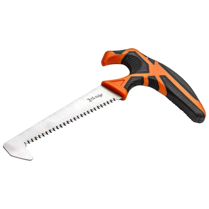 Scie Elk Ridge Trek Saw Lame Acier SK5 Manche FRN Orange Etui Nylon ERTKSAW001 2 Scie Elk Ridge Trek Saw Lame Acier SK5 Manche FRN Orange Etui Nylon ERTKSAW001 – Image 2