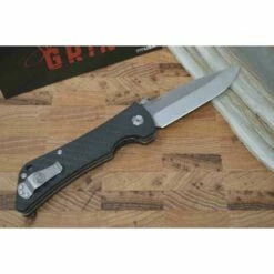 SG20007 Southern Grind Bad Monkey Emerson 14C28N Satin Blade CFiber Handle USA