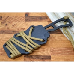 SG20717 Southern Grind Vermin Tanto Black 8670M Carbon Blade Kydex Sheath Made USA