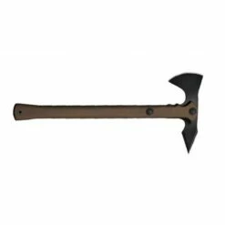 Tomahawk Cold Steel Trench Hawk Flat Dark Earth Lame Acier 1055 Forgée Etui Secure-Ex CS90PTHF